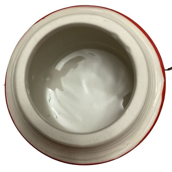 Vintage Swiss Miss Christmas Ceramic Polar Bear Canister Cookie Jar - Picture 7 of 8